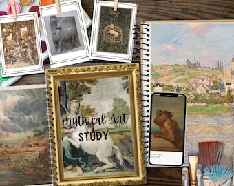 Mythical Art Study| Homeschool Art Unit Study | Art Appreciation for Kids