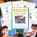 Coding for Kids | Coding Direction Cards| Coding Worksheets ...