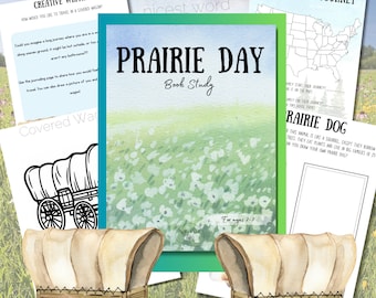 Paquete de actividades complementarias del libro Prairie Day Book Companion Estudio del libro