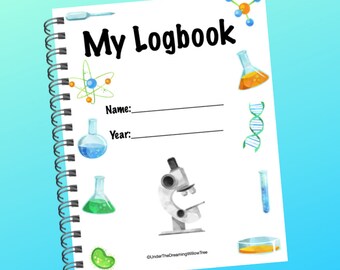 My Logbook for Grade & Progress Science Theme