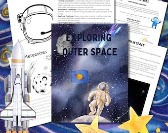 Explorador del espacio exterior: Unidad de estudio / Aprendizaje en casa / Exploración espacial