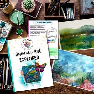 Summer Art Explorer- Art Project Curriculum and Unit Study | Homeschool Art