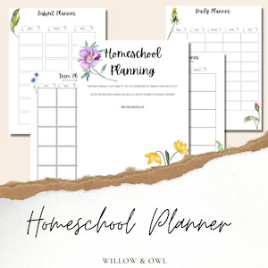 Homeschool Curriculum Planner