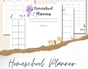 Homeschool Curriculum Planner
