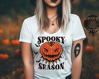 Spooky Temporada Halloween Calabaza Archivo Png