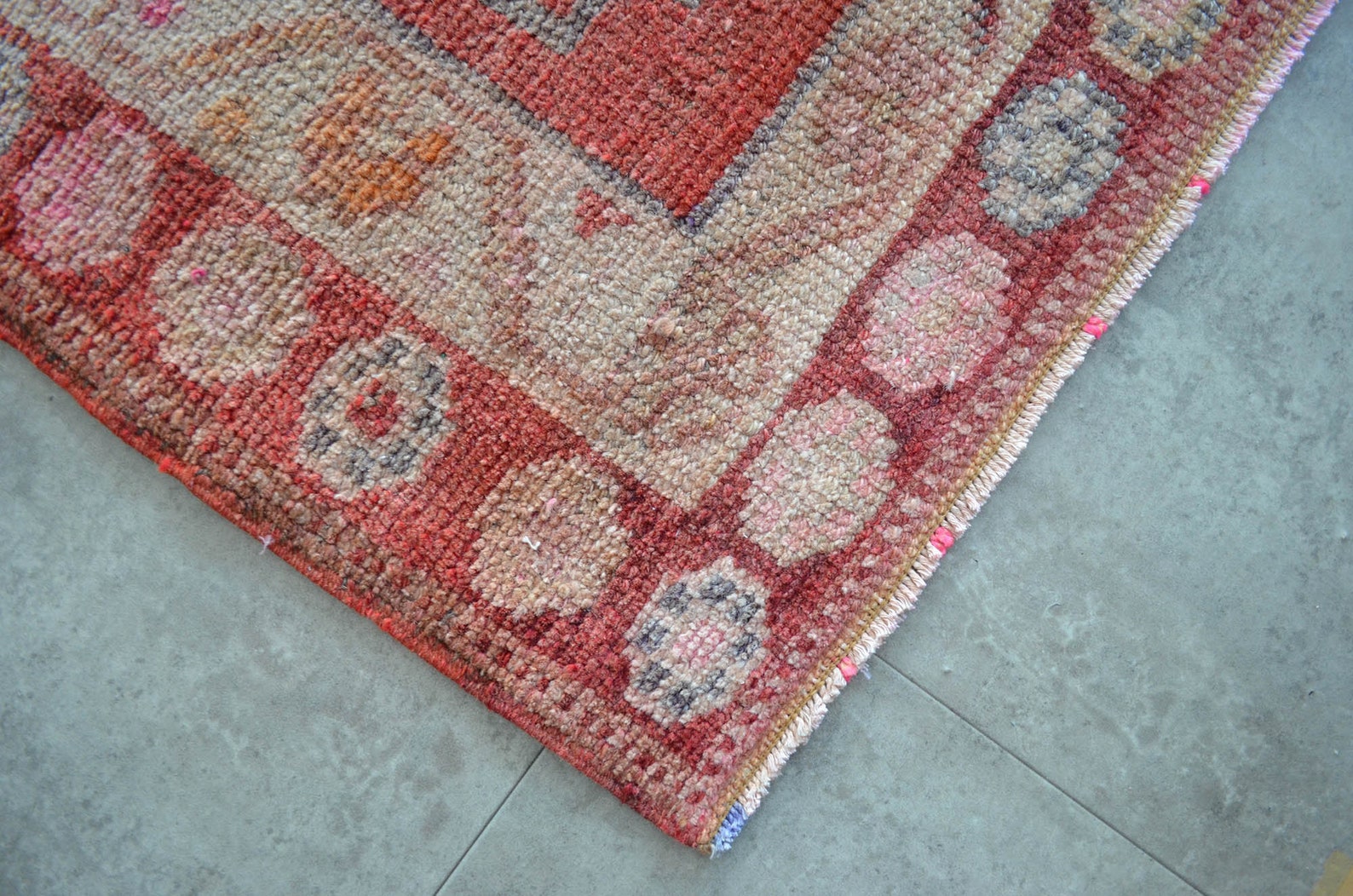 3x18 Ft Long Runner Hand Knotted Kurdish Runner Rug Vintage Etsy