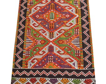 Vintage Geometric Nomad Kilim 4x6 feet Handwoven Handmade Flatweave Reversible Dhurrie Area Rugs Kilim Vintage Geometric Nomad Kilim 4x6 feet Handwoven Handmade Flatweave Reversible Dhurrie Area Rugs Kilim