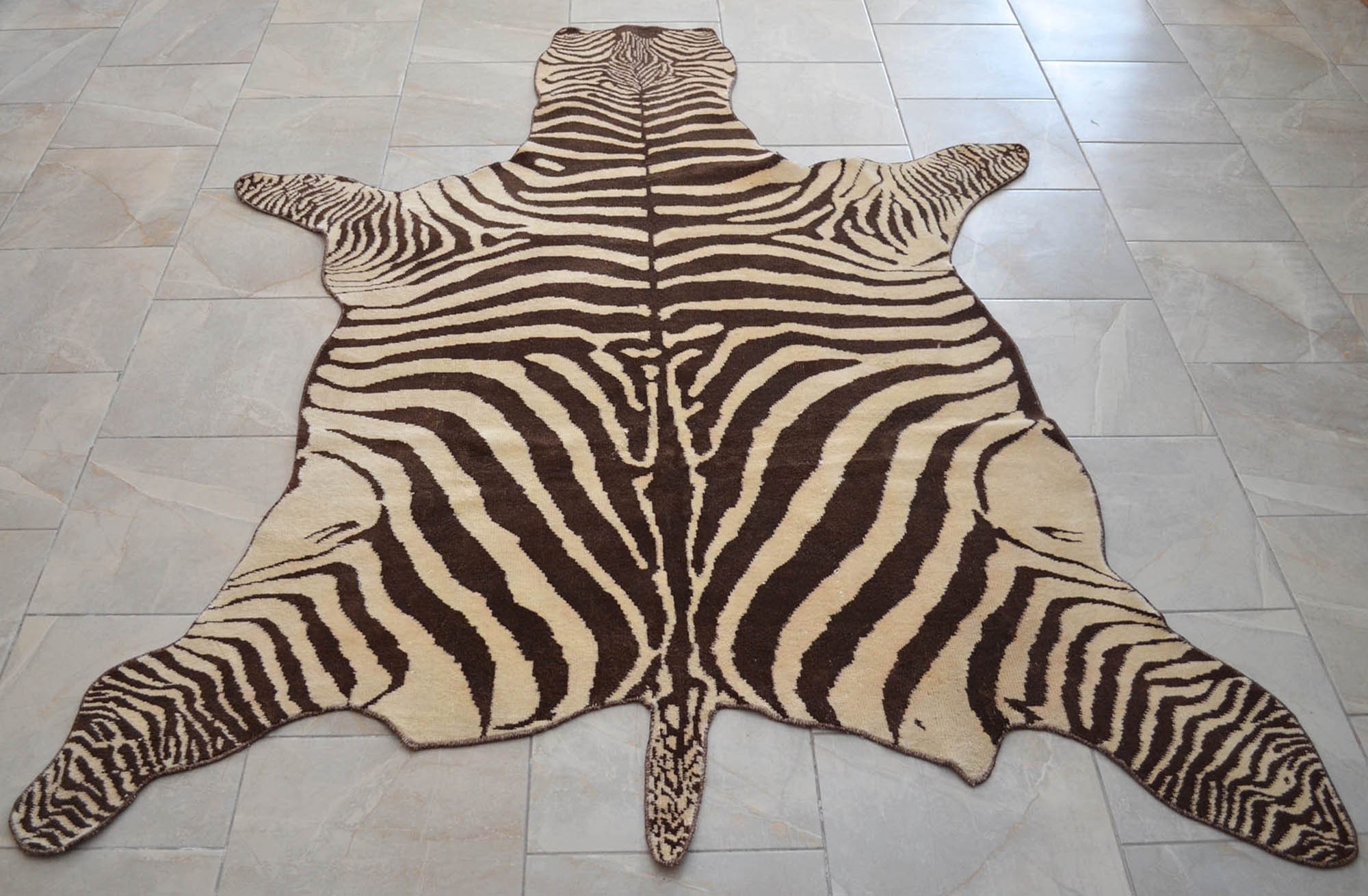 Zebra Rug Head Zebra Skin Rug