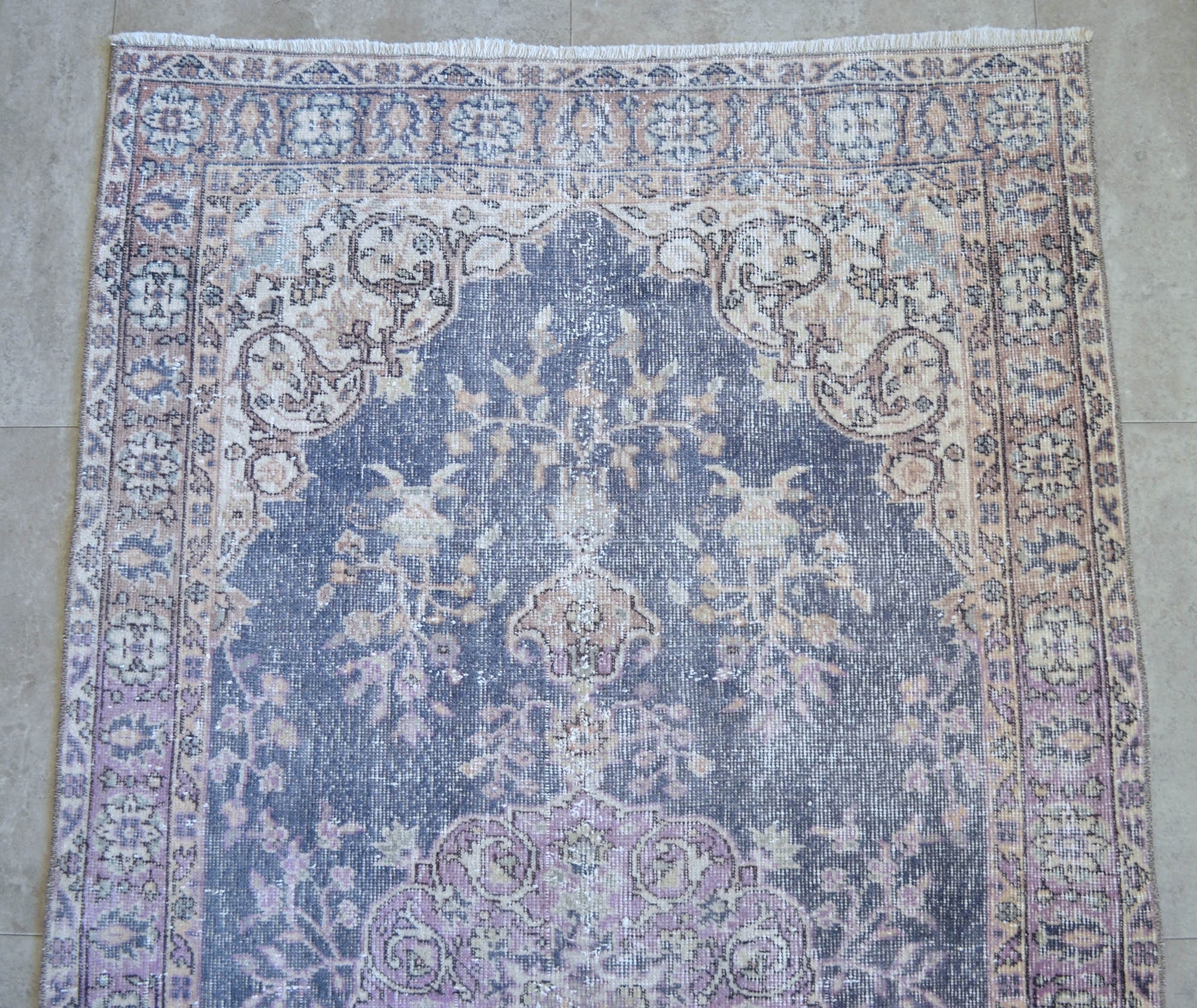 4x6 Rugs Muted Colors Distressed Rug Antique Fashion Handwoven Etsy