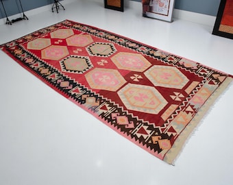 モロッコ製ヴィンテージラグ143 レア マゼンタピンク ミントグリーン ブルー モロッコ製ヴィンテージラグ143 レア マゼンタピンク ミントグリーン