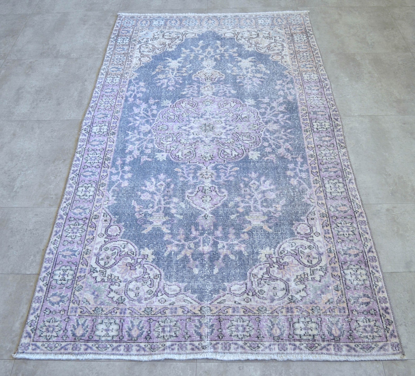 4x6 Rugs Muted Colors Distressed Rug Antique Fashion Handwoven Etsy