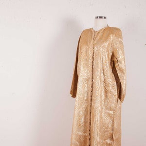 Vintage Brocaded Moroccan Caftan, coat , jacket 1960s