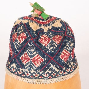 Rustic Hat from Western Anatolia, Turkey, 1930s code:724