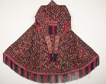 Antique TURKMEN Chyrpy Late 19th Early 20th c. id: 0174 Ships World Wide for FREE with UPS