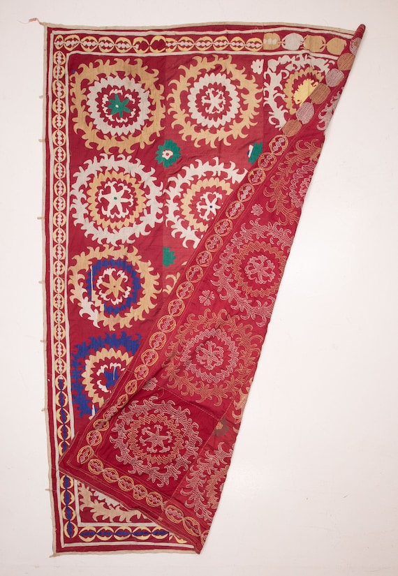 大型ヴィンテージ サマルカンド スザニ、ウズベキスタン、1970