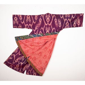 Silk Ikat Chapan from Tajikistan , 1880s code: 200923