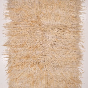 Eastern European Tulu Style NEUTRAL rug, 1980s Code:8729