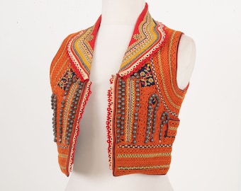 Exclusive Antique Vest from Eastern Europe Probably croatia SKU:7913