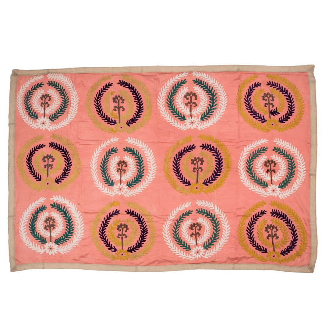 Coussin MORUS Velours 45 x 45 cm Noir Motif floral | Leroy Merlin