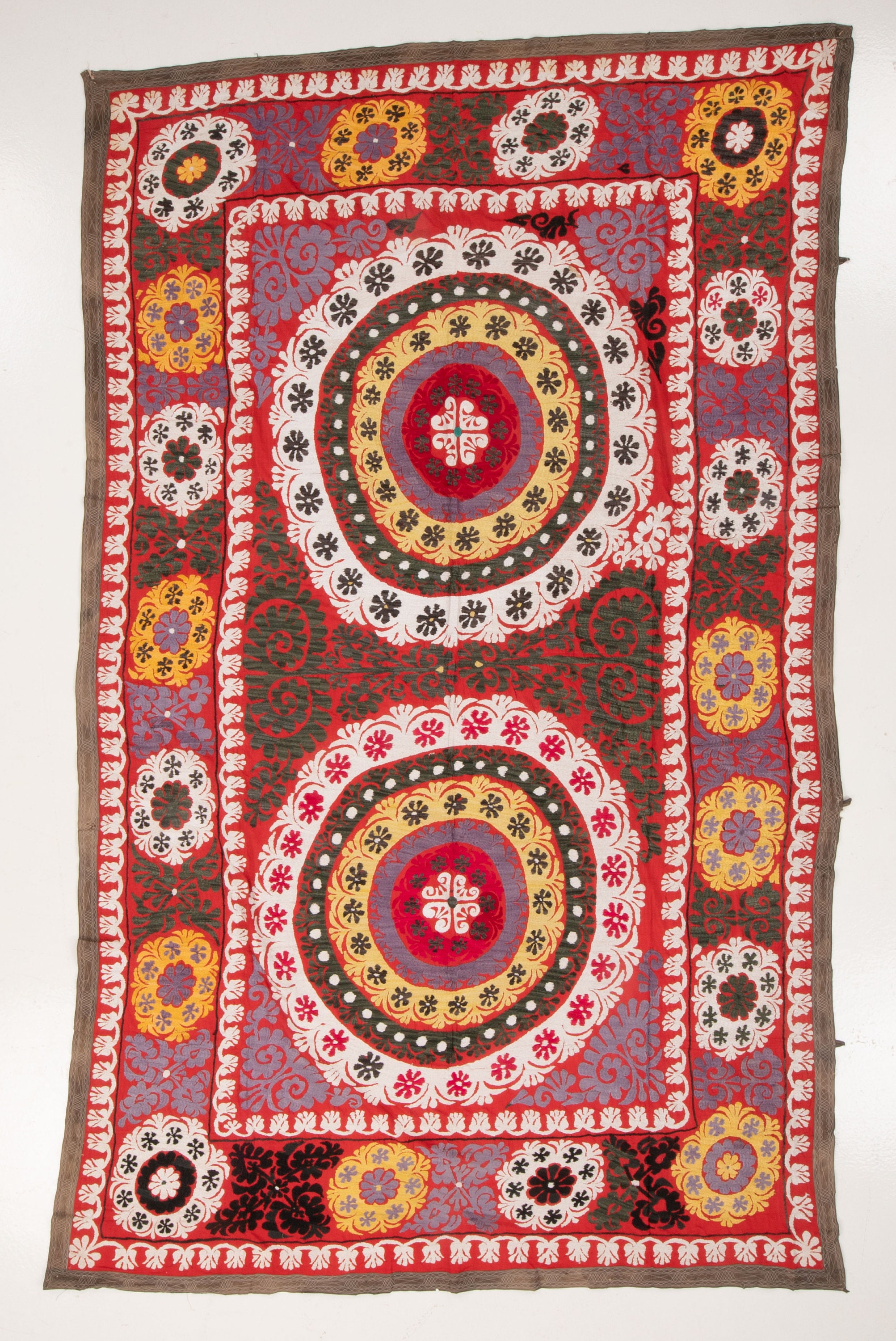 80年代製ウズベキスタン製ヴィンテージスザニ刺繍貴重品