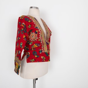 Vintage Anatolian  Nomadic Roller Printed Top, 1960s SKU: 7905