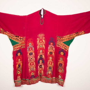 Vintage Embroidered Afghan Dress, 1970s