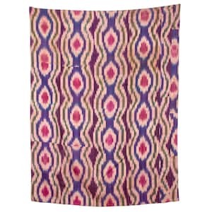 Ikat Panel from Uzbekistan, Central Asia, 1920s 130 x 171 cm / 4&#39;2&#39;&#39; x 5&#39;6&#39;&#39; SKU:2006