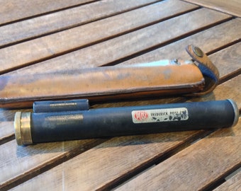 Surveyors Etsy - vintage 1929 kuker ranken telescoping surveyors transit scope w leather sheath