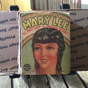 Vintage 1937 Big Little Book - Mary Lee Mystery of the Indian Beads 1438