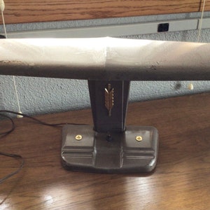 Industrial Art Deco Machine Age Style Desk Lamp