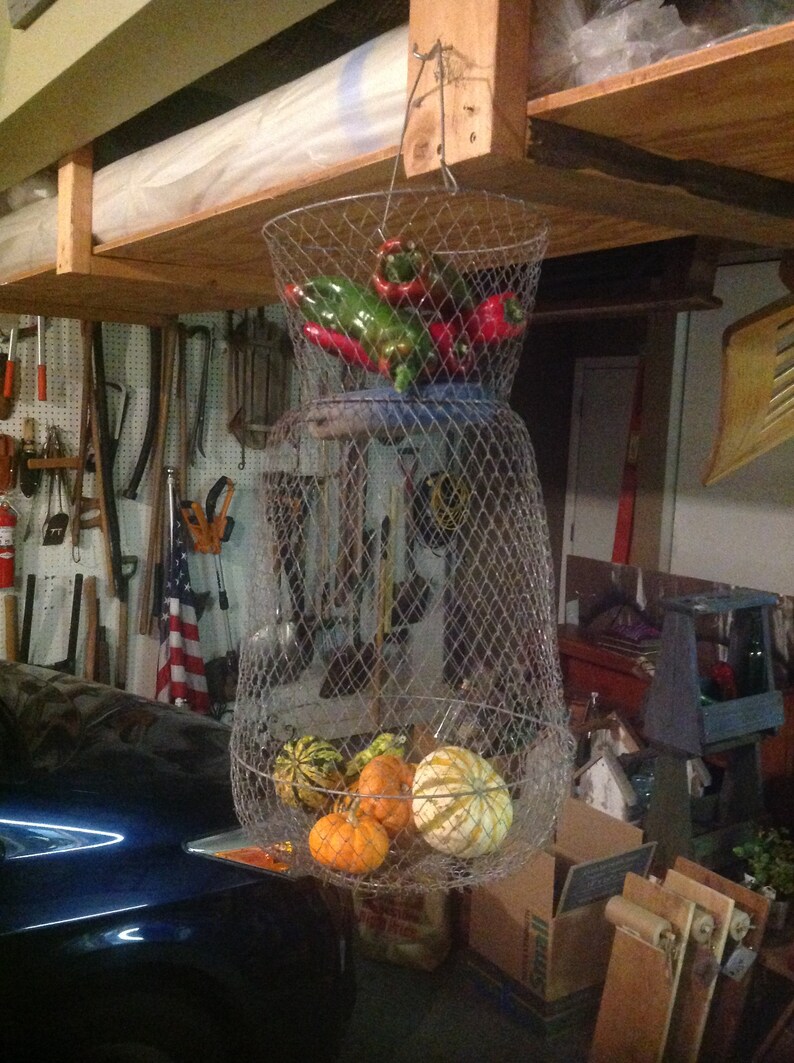 Vintage Sportfisher Wire Fishing Basket