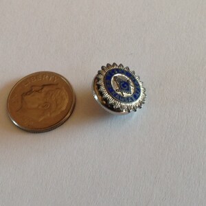 Vintage Masonic Kansas AF & AM Mason 25 Year Lapel Pin image 2