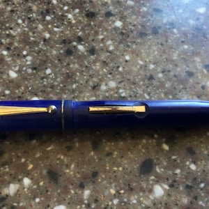 DURIUM Vintage Miniature Combination Fountain Pen & Mechanical Pencil Gold 2 Nib