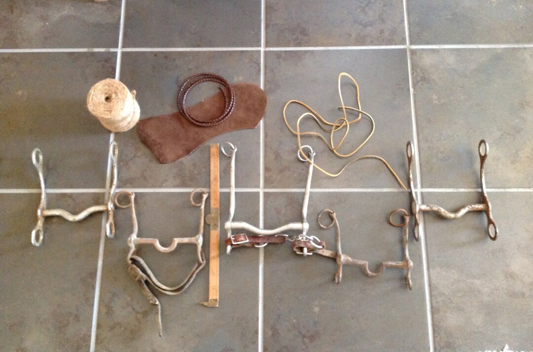 Vintage Horse Bits TACK estate Find Farm Fresh Etsy