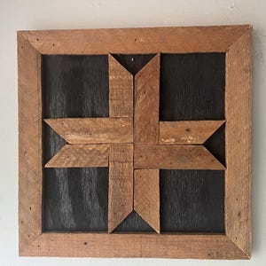 Handcrafted Wooden Barn Quilt