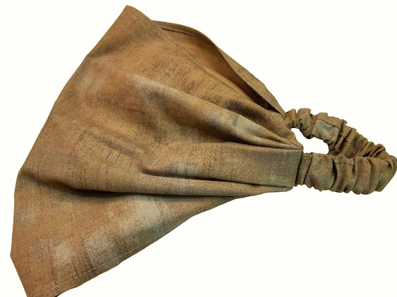 full headband - brown tones bandana full headband - brown tones bandana
