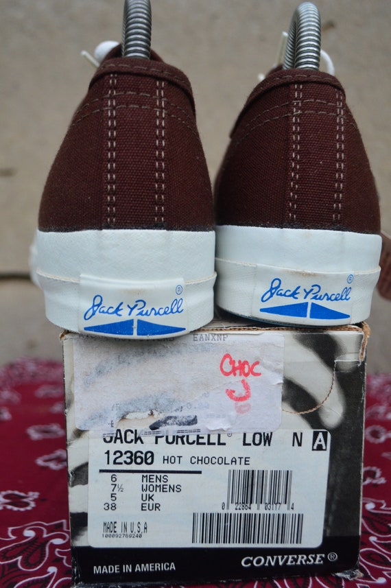 converse jack purcell vintage rare canvas deadsto… - image 5