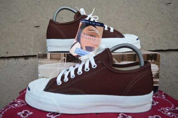 converse jack purcell vintage rare canvas deadsto… - image 3