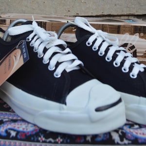 Converse jack purcell canvas Vintage Rare Deadstock og MADE in USA 8.5 NWB