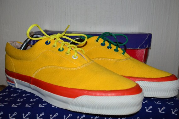 vintage converse skidgrip navy