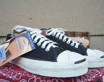 Converse jack purcell canvas Vintage Rare Deadstock og MADE in USA 8.5 NWB