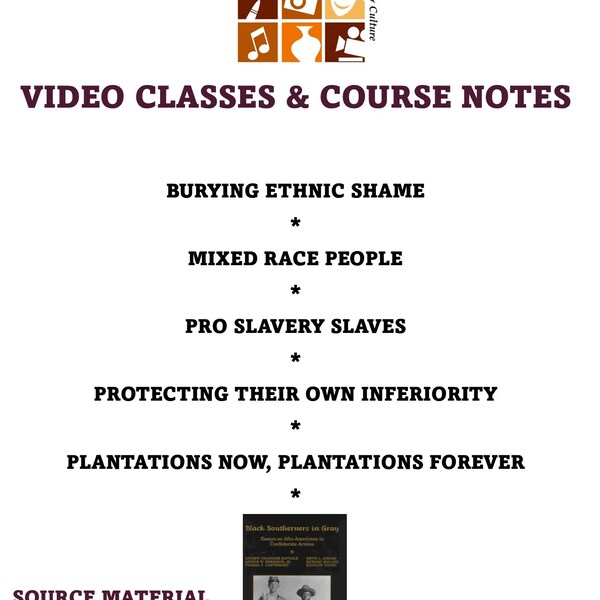 Black Confederates Course