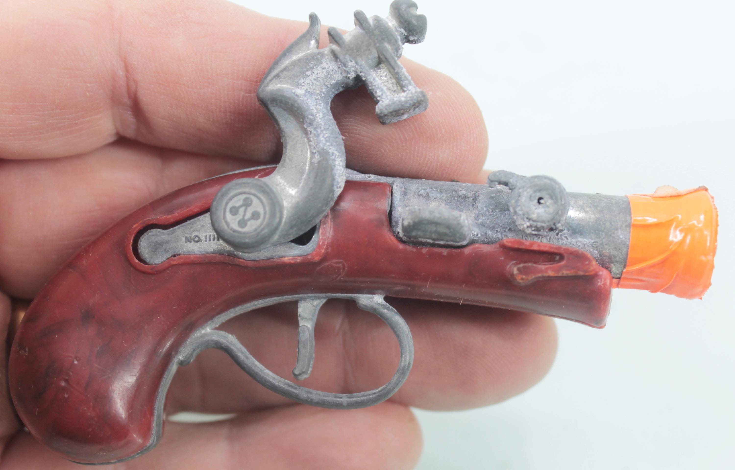 Zee Toys Son of a Gun 1111 Flintlock Pirate Cap Pistol ©1971 - Etsy