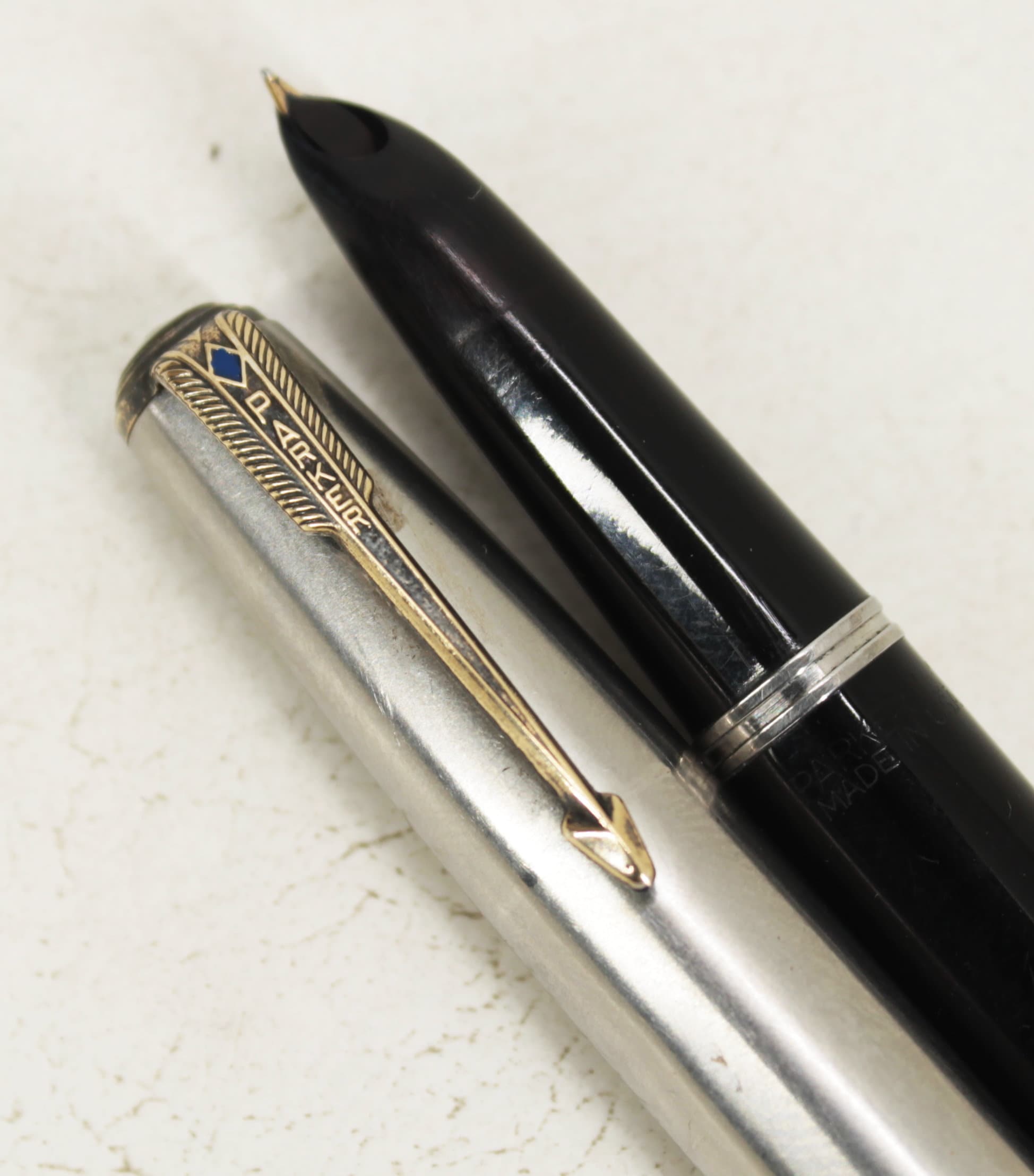 51 Vacumatic Parker 51 Caps Nice Working Condition Parker 51