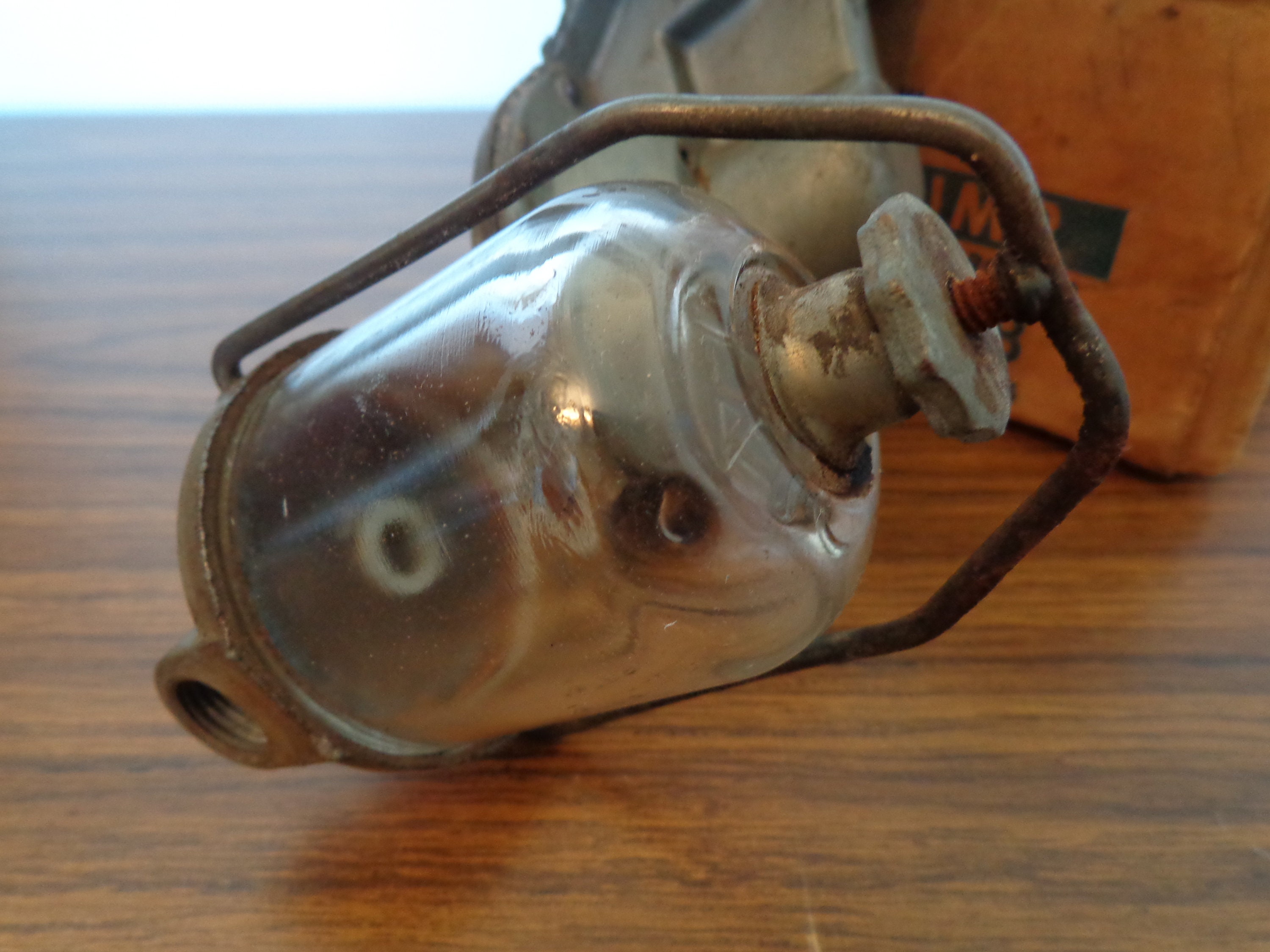 Vintage AC Fuel Pump Glass Bowl FORD 5500077 With Box Etsy