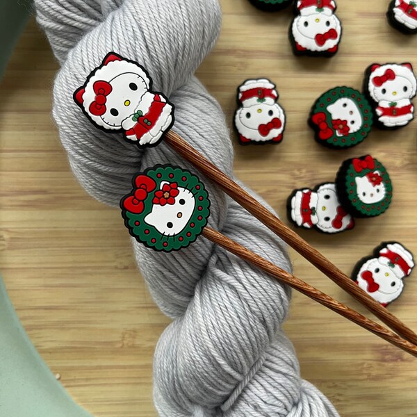 Hello Kitty, Holiday Edition, Stricknadelstopper, Maschenschutz