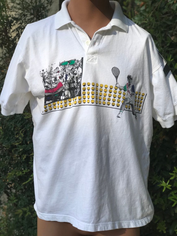 Vintage New Old Stock Mans Tennis Shirt 