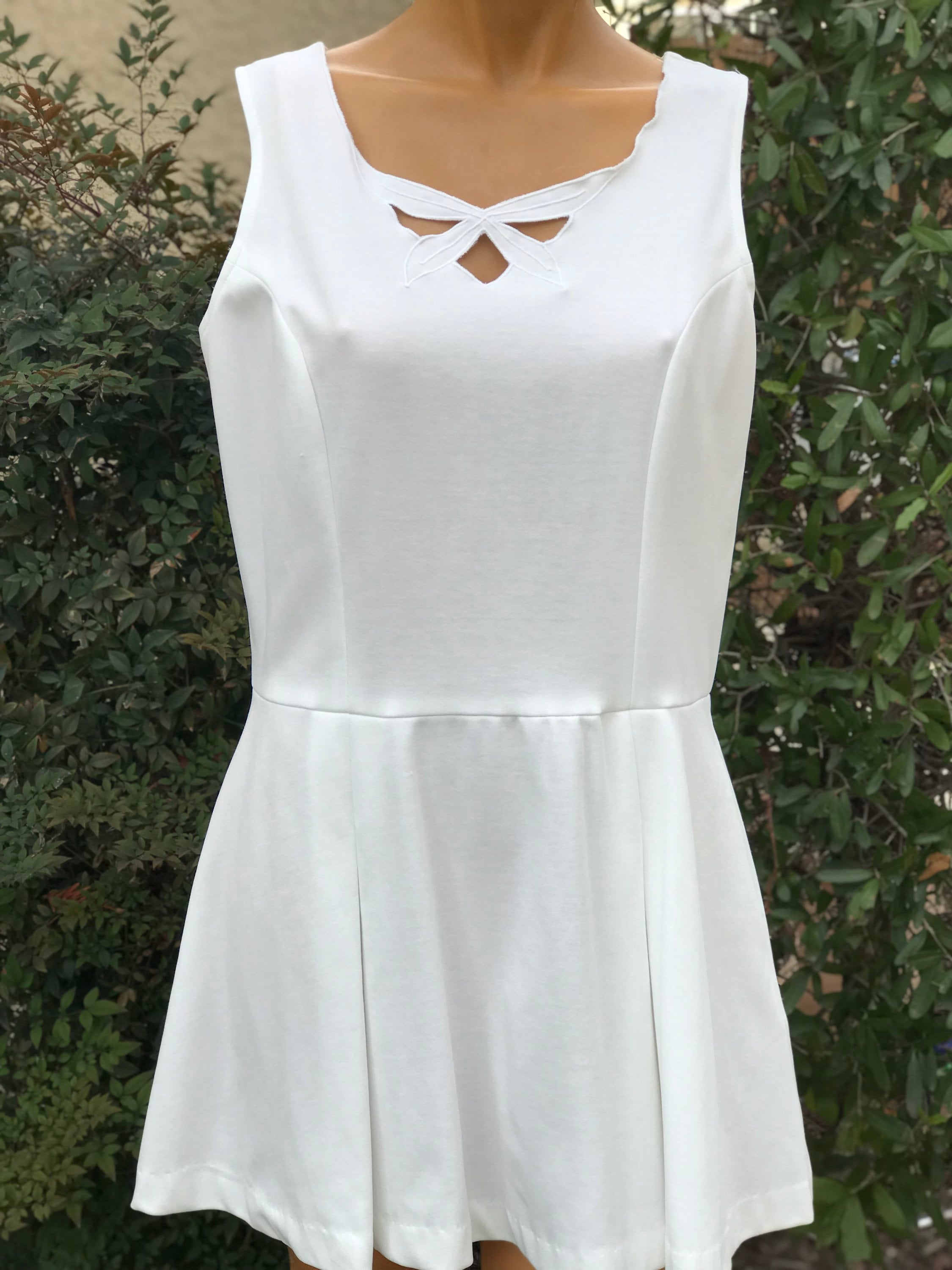 slim fit dress slacks Desert Sand Fit and Flare Pleated Mini Dress