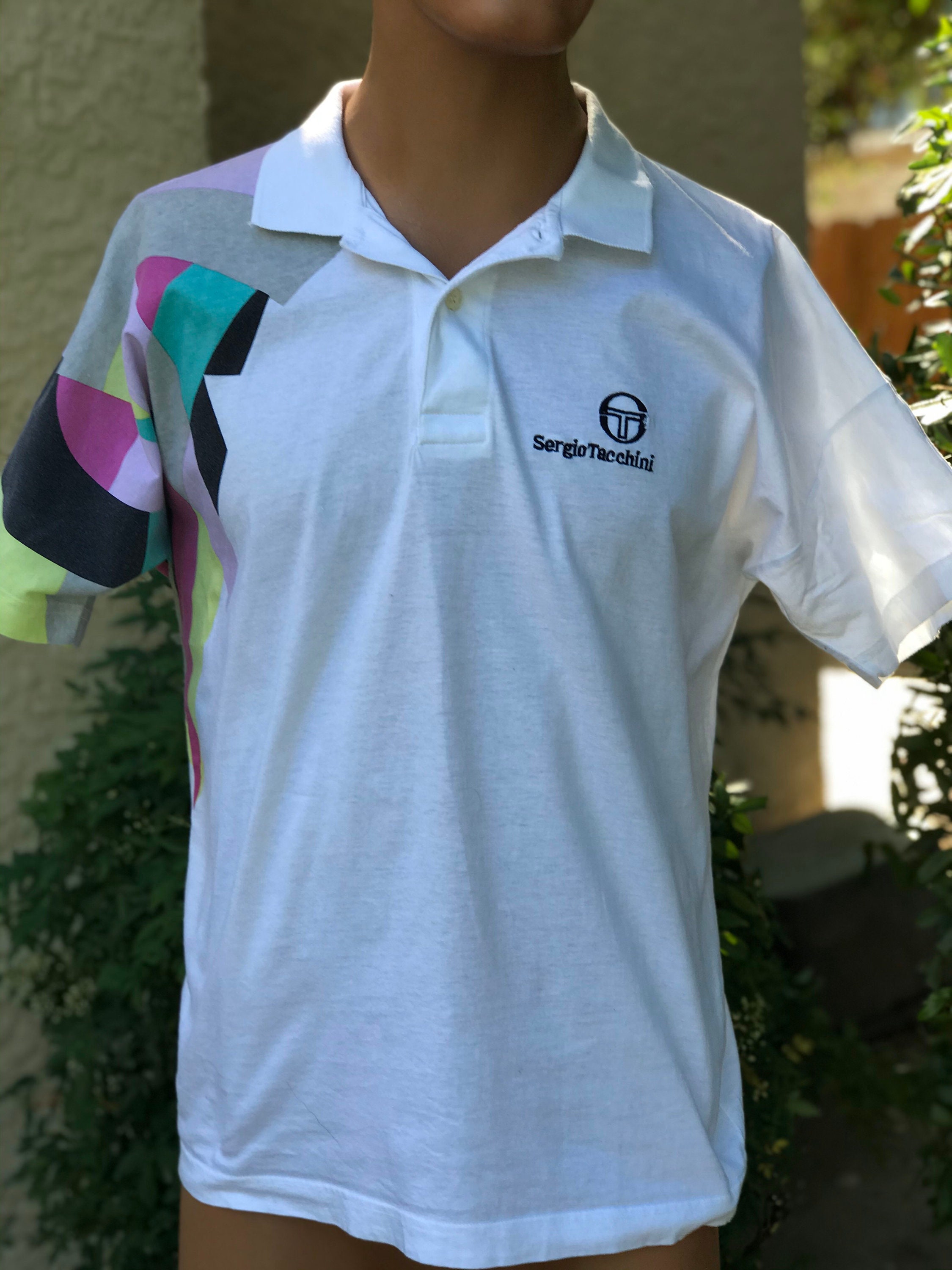 Sergio tacchini tennis shirt sale