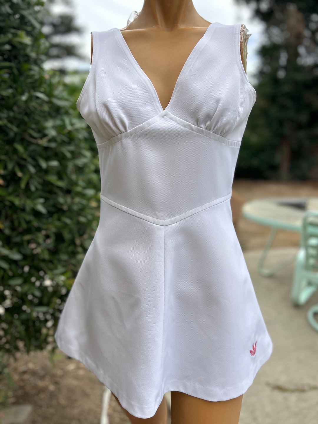 retro tennis dress 10 Vintage Pics That Prove Is the Chicest Sport Ever Our muse Vintage Tennis Dress - White